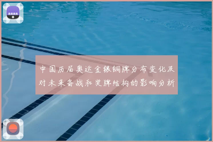 中国历届奥运金银铜牌分布变化及对未来备战和奖牌结构的影响分析